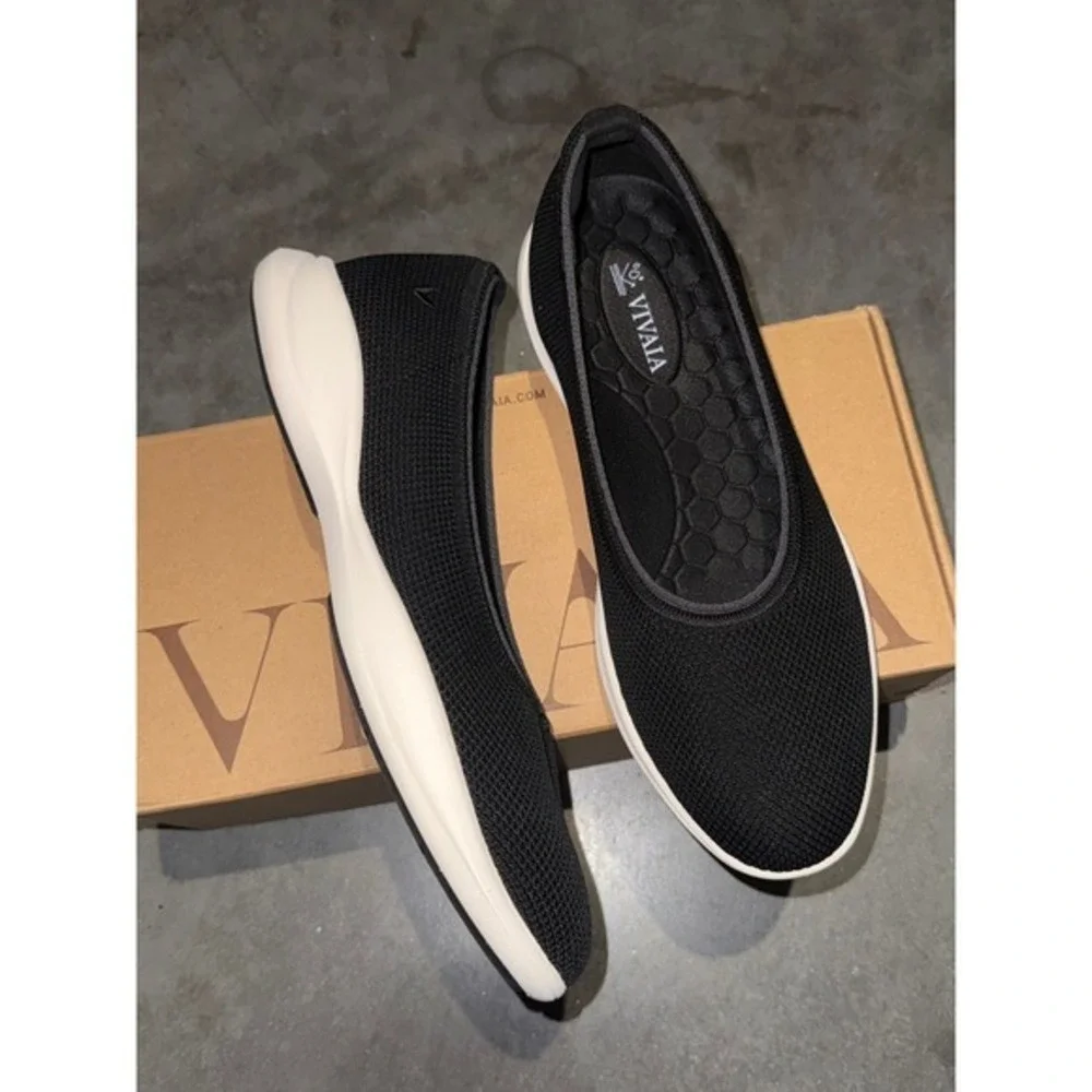 VIVAIA Walker Pro‎ Hybrid Ballerinas Comfortable Black shoes EU/38.5 US/7.5